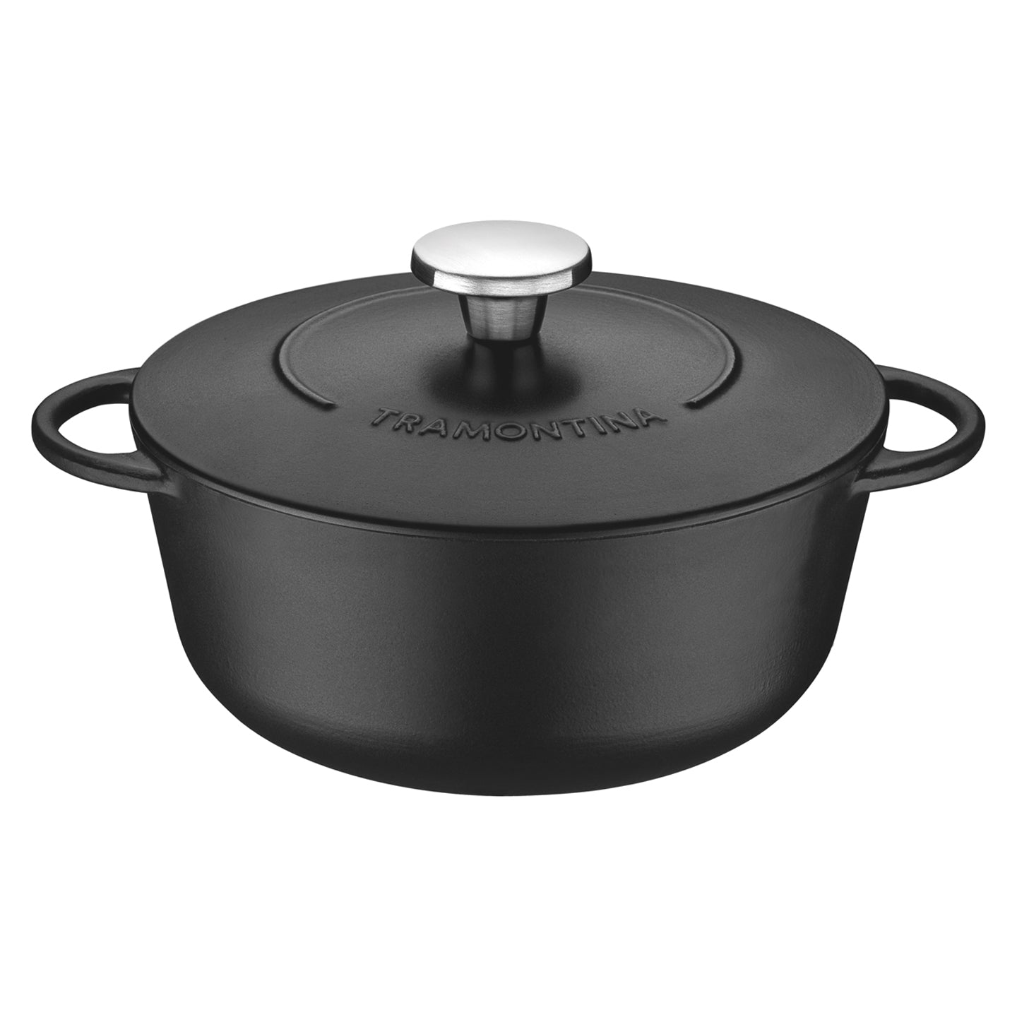 Tramontina Enamelled Cast Iron Casserole / Black