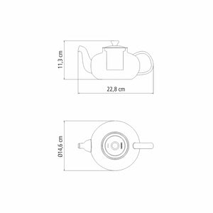 Tramontina Glass Teapot