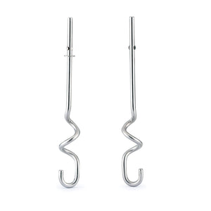 Hand mixer bread hook top