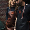 Witloft Leather Apron Classic / Regular / Black and Cognac