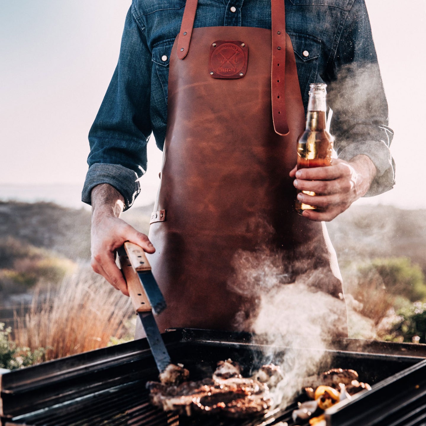 Witloft Leather Apron Classic / Regular / Cognac