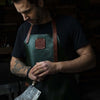 Witloft Leather Apron Classic / XL / Green/Cognac