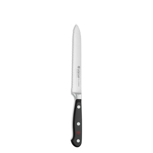 WUSTHOF Classic Serrated Utility Knife 14cm Borough Kitchen