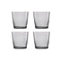 Zwiesel Together Water Glass Set of 4 / 367ml / Graphite