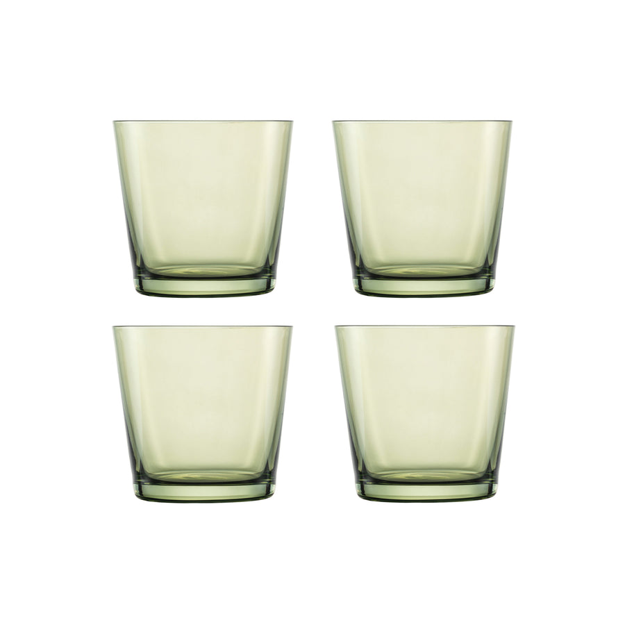 Zwiesel Together Water Glass Set of 4 / 367ml / Olive