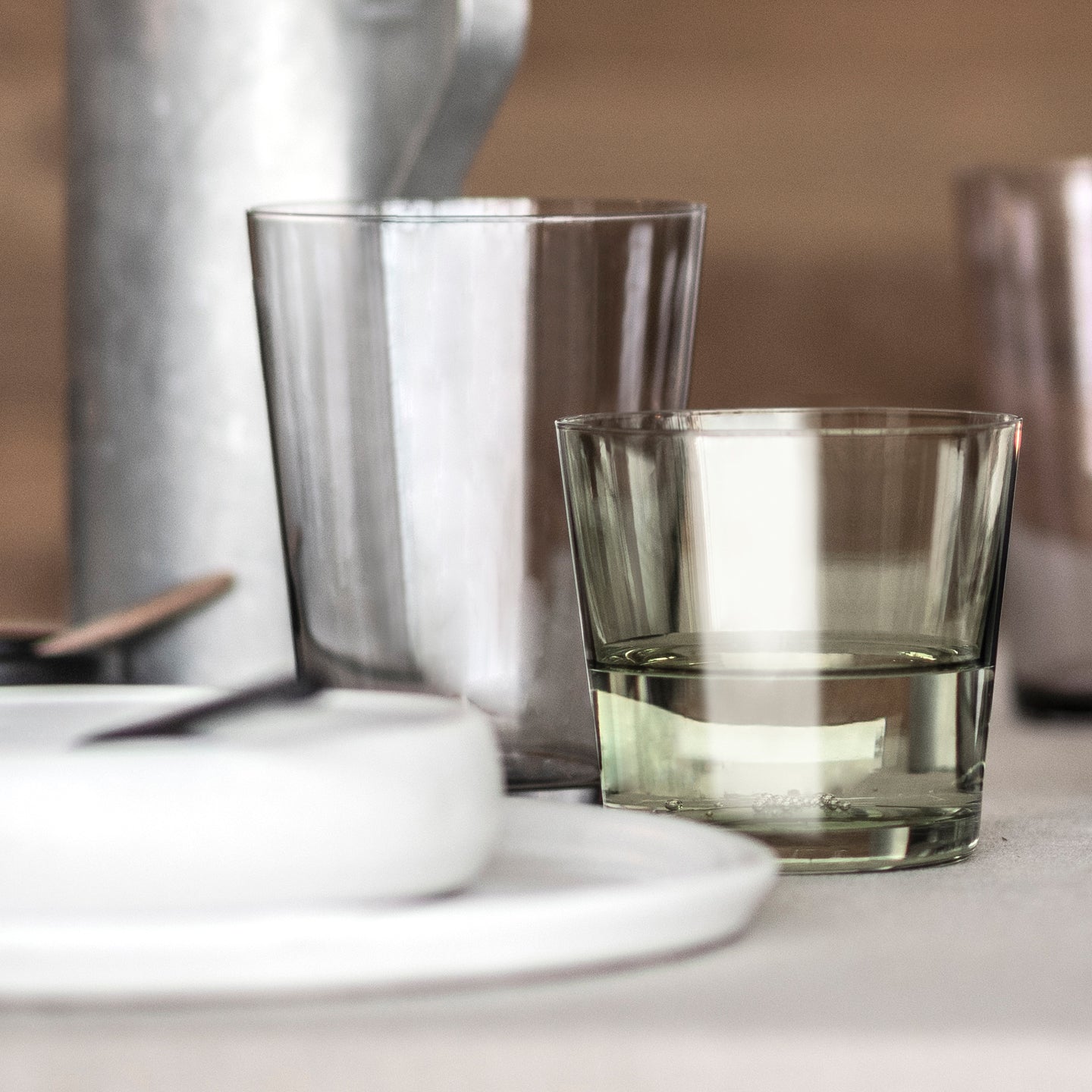Zwiesel Together Water Glass Set of 4 367ml Olive