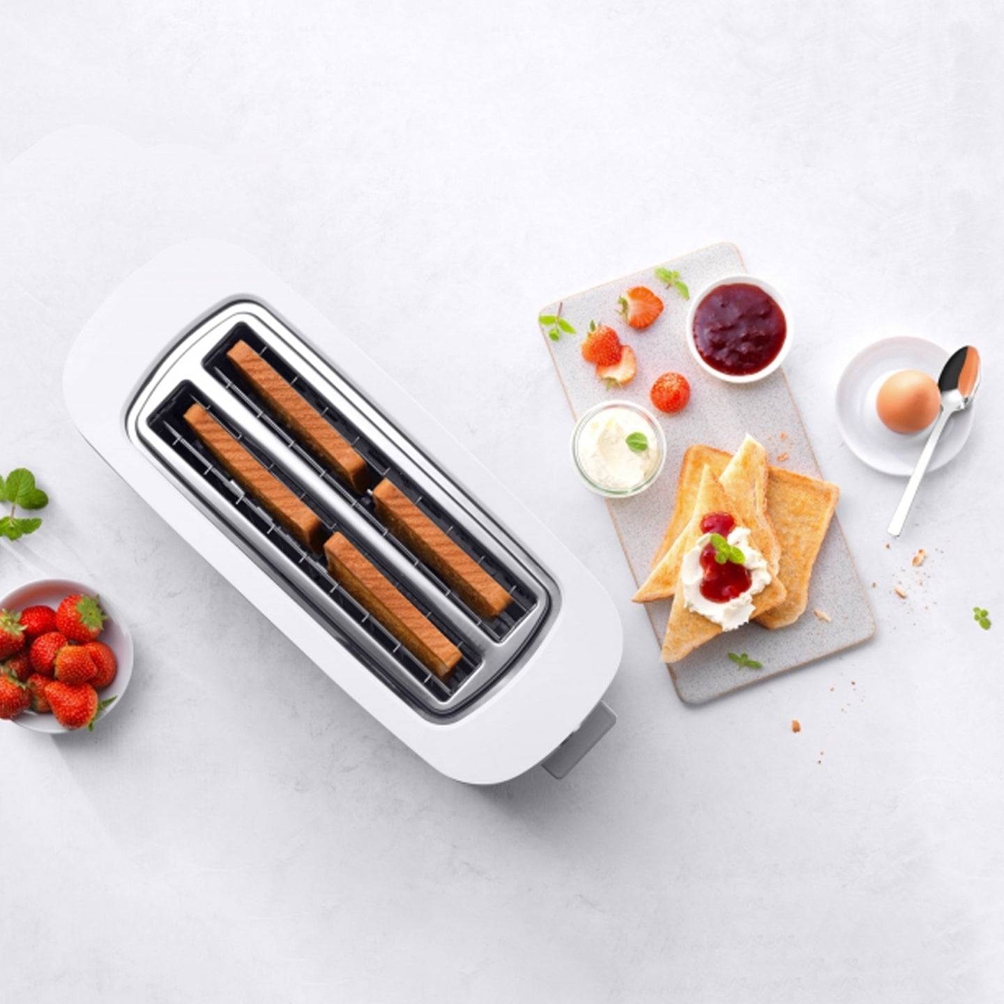 Zwilling Enfinigy 2 Long Slot Toaster / Silver