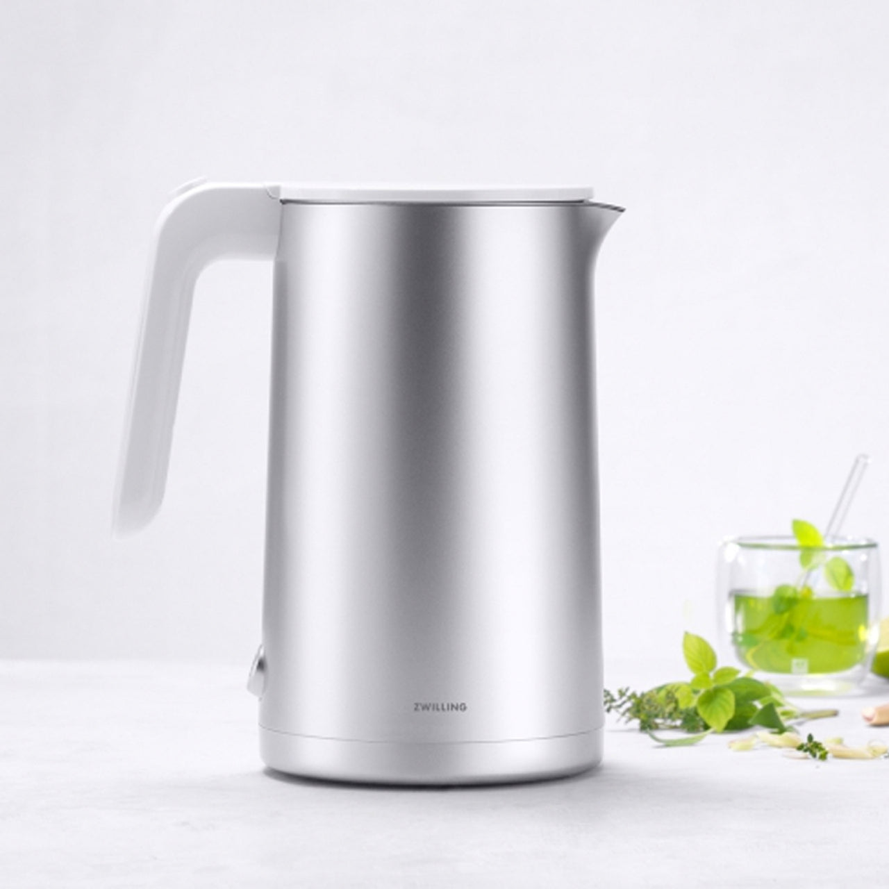 ZWILLING Enfinigy Glass Kettle - Silver