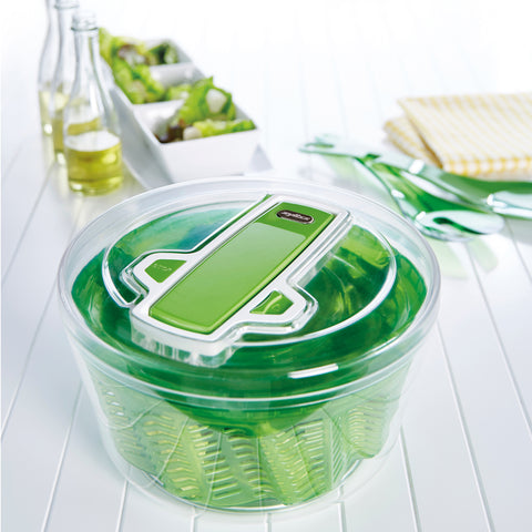 ZYLISS Swift Dry Salad Spinner, Large, Green – Zyliss Kitchen