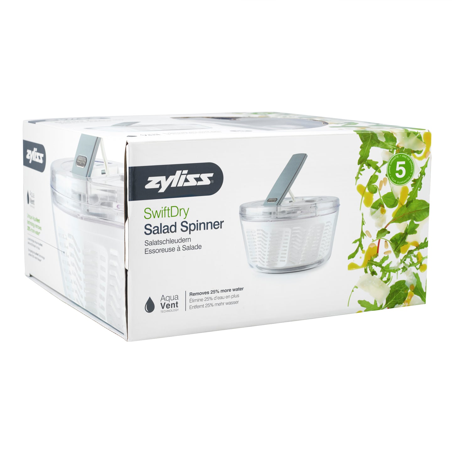 Zyliss Salad Spinner / White